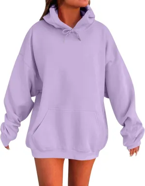 Oversized Hoodies For Women Trendy Winter Fall Outfits For Women 2024 Cute Hoodie Loose Pullover Hooded Sweatshirts