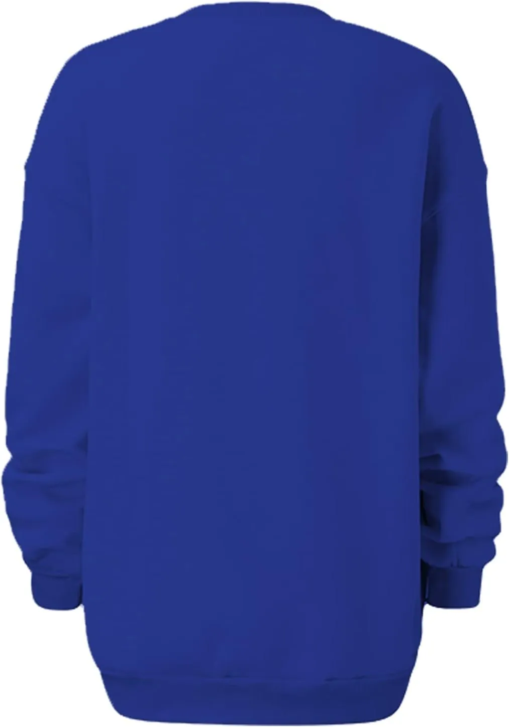 Oversized Sweatshirts for Women Long Sleeve Crew Neck Pullover Casual Loose Silod Color Fleece Tops Sweaters