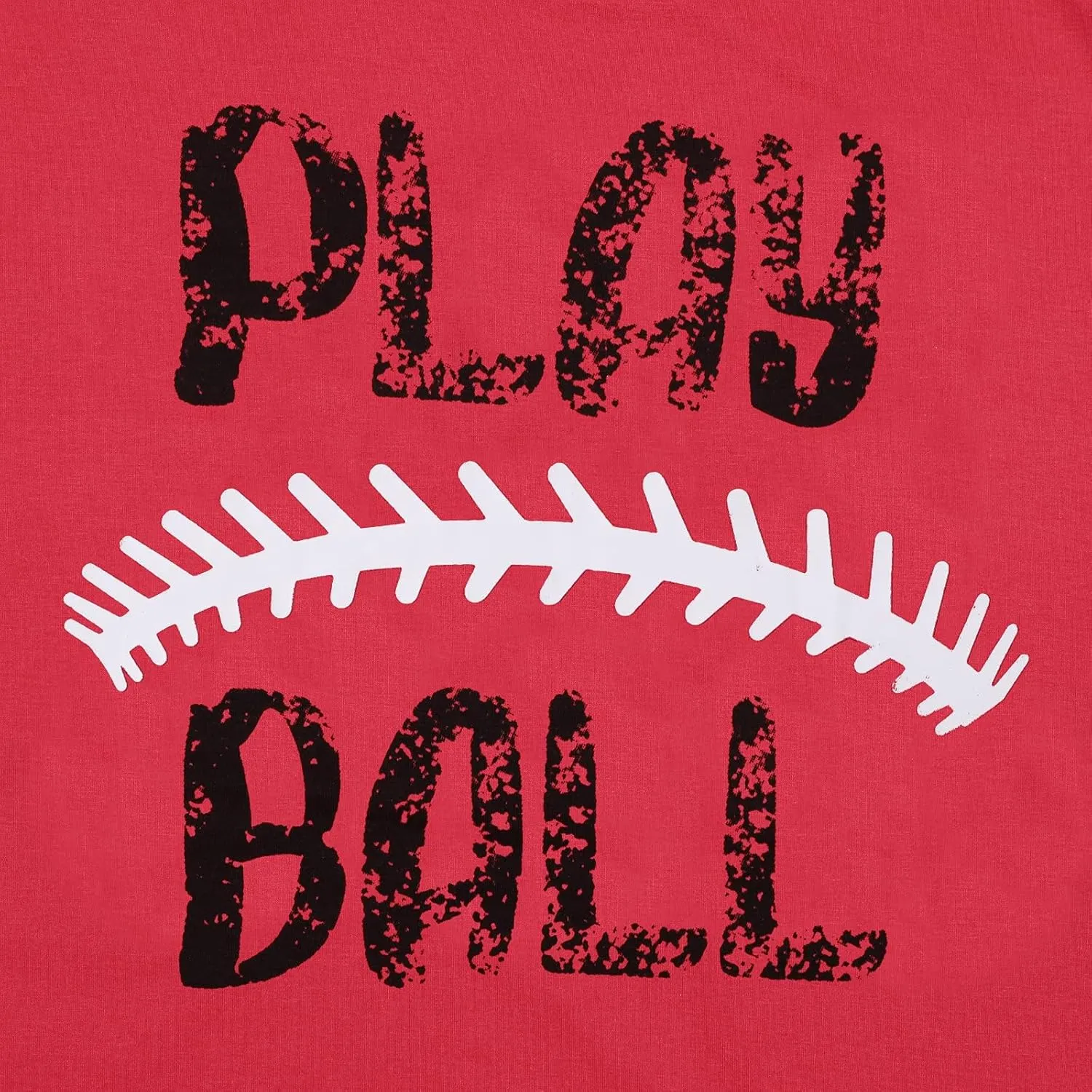 Play Ball Shirt for Womens Baseball Tshirts Graphic Tees Casual Letter Printed Softball Tee Shirts Top