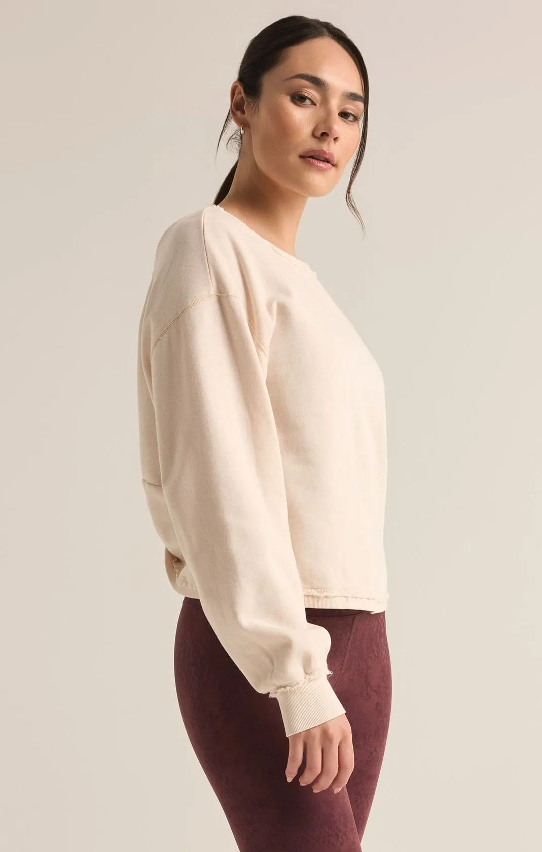 Reversible Twist Sweatshirt