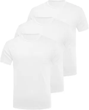 Rocksir Mens 3 Pack Polos Shirt Quick Dry Short Sleeve Athletic Performance Polos Tops Tee