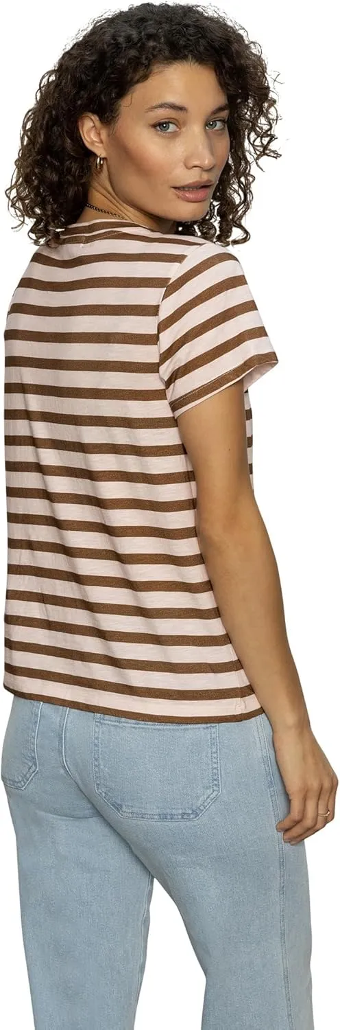 Sanctuary The Perfect Tee - T-Shirt for Women - Short Sleeved Construction - Classic Crew Neckline - Printed