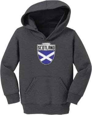 Scotland - Country Soccer Crest Toddler/Youth Fleece Hoodie