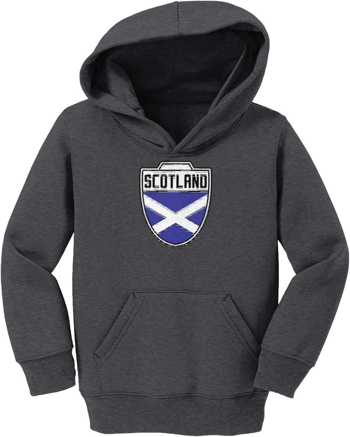 Scotland - Country Soccer Crest Toddler/Youth Fleece Hoodie