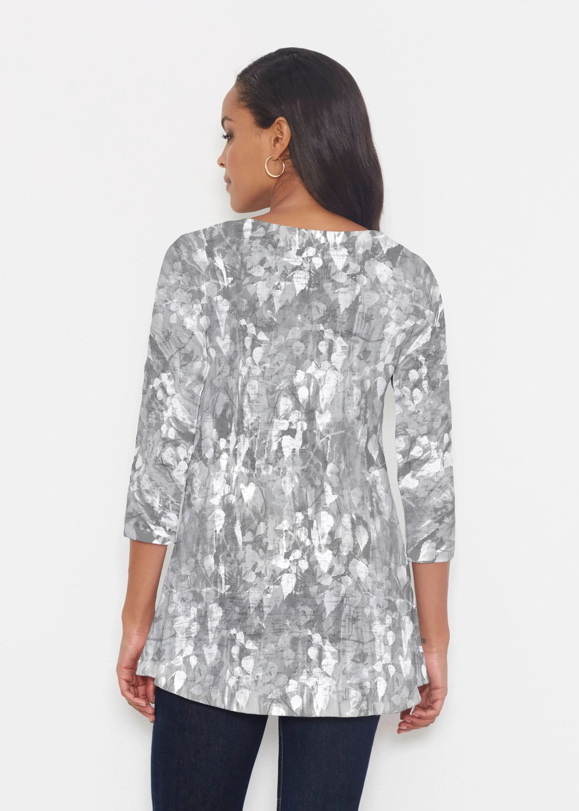 Shadow (7869) ~ Katherine Hi-Lo Thermal Tunic