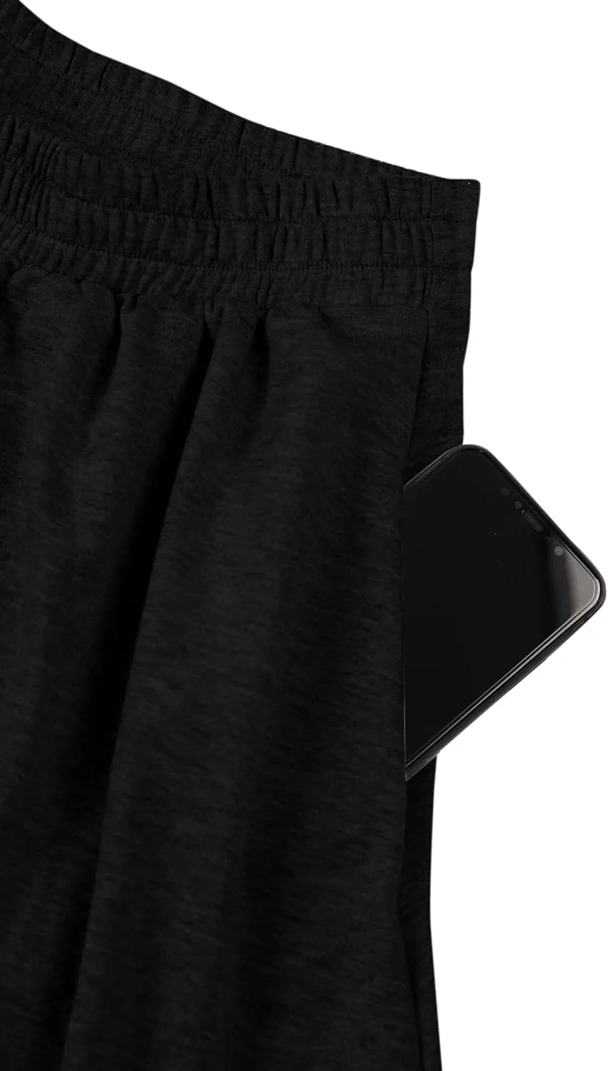 SOFIA'S CHOICE Skirts for Women Midi Length A Line Swing Flowy Skirt with Pockets