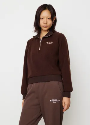 Sport Sherpa Quarter Zip Sweatshirt