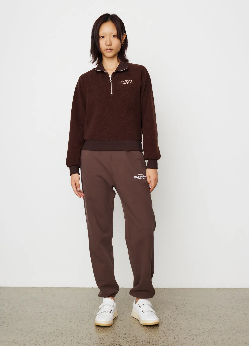 Sport Sherpa Quarter Zip Sweatshirt