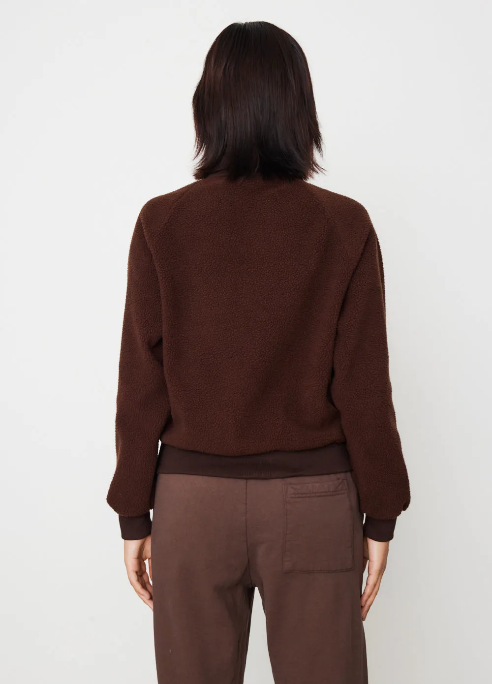 Sport Sherpa Quarter Zip Sweatshirt