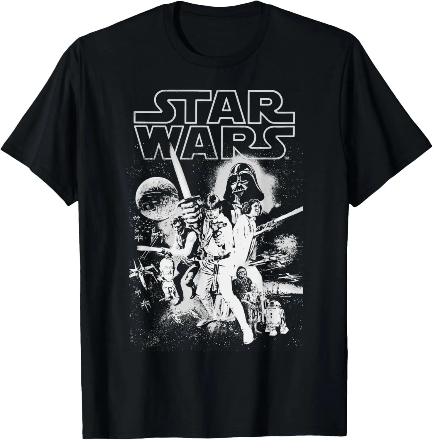 Star Wars Vintage Movie Poster T-Shirt