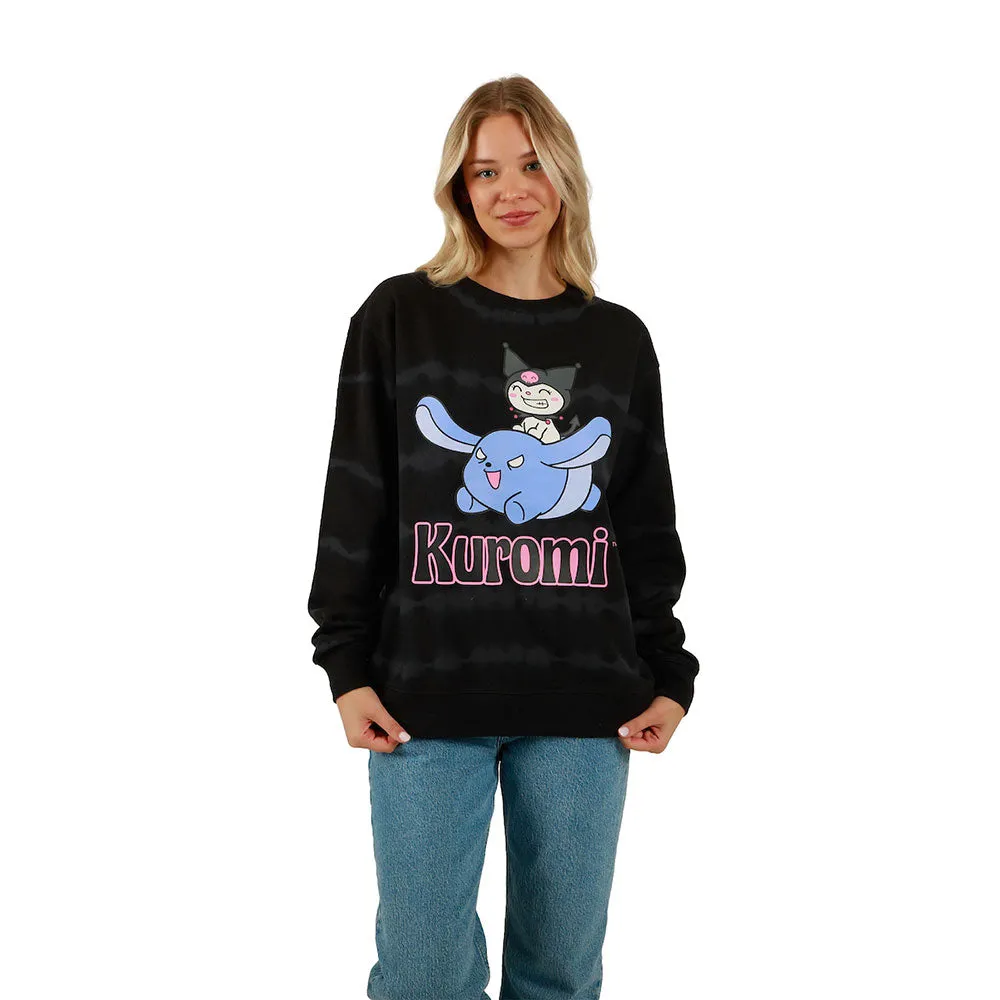 Sweatshirt - Kuromi And My Melody Reversible Sweatshirt