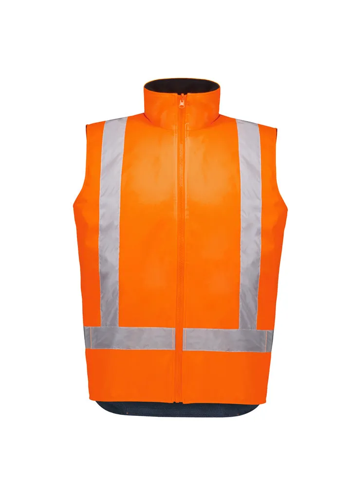Syzmik Unisex Hi Vis Waterproof Reversible Vest-(ZV228)