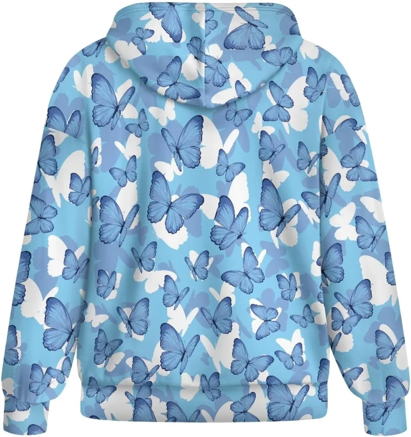TODIYADDU Zip Up Hoodie for Women Fashion Sweatshirts with Pockets Oversized Jacket Drawstring Hoodies Y2k Winter Outfits