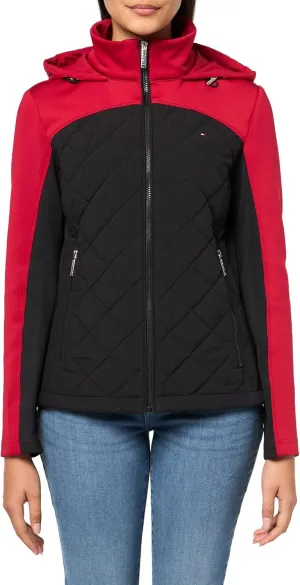 Tommy Hilfiger Women's Quilted Scuba Outerwear