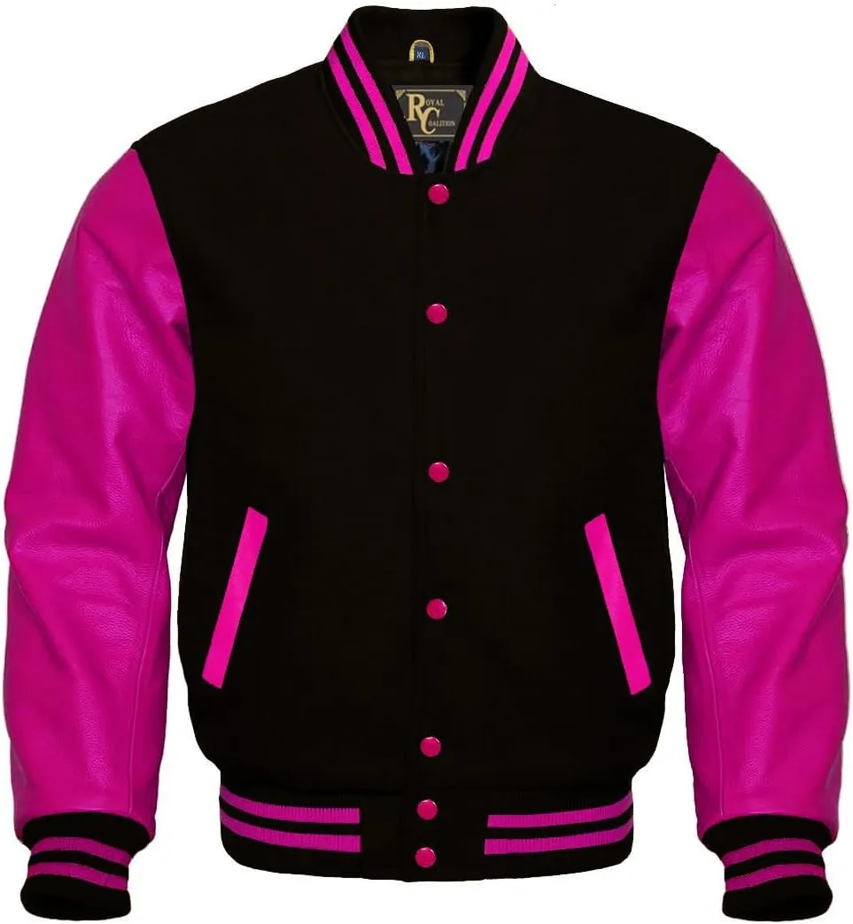 Varsity Jacket Baseball Letterman Jacket Wool and Leather Premium Quality Unisex Basketball Jacket