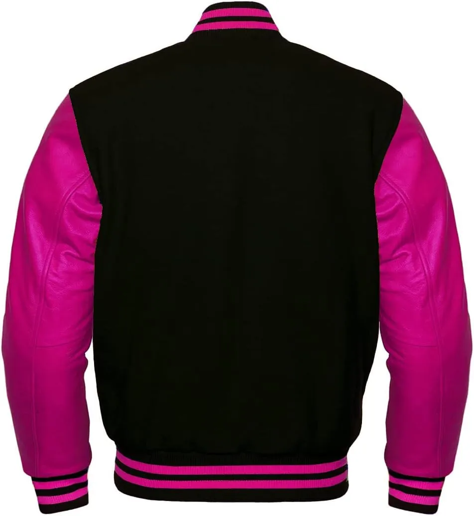 Varsity Jacket Baseball Letterman Jacket Wool and Leather Premium Quality Unisex Basketball Jacket