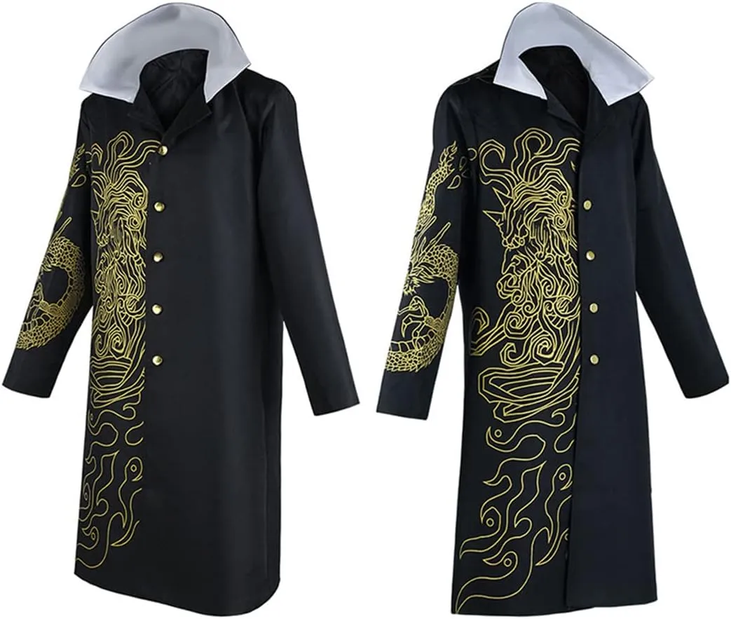 Volrath Mondo Owada Cosplay Jacket Uniform Anime Cape Cloak Coat Costume Halloween for Men Women