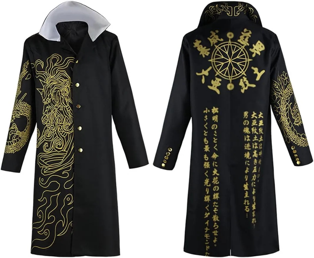Volrath Mondo Owada Cosplay Jacket Uniform Anime Cape Cloak Coat Costume Halloween for Men Women
