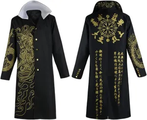 Volrath Mondo Owada Cosplay Jacket Uniform Anime Cape Cloak Coat Costume Halloween for Men Women
