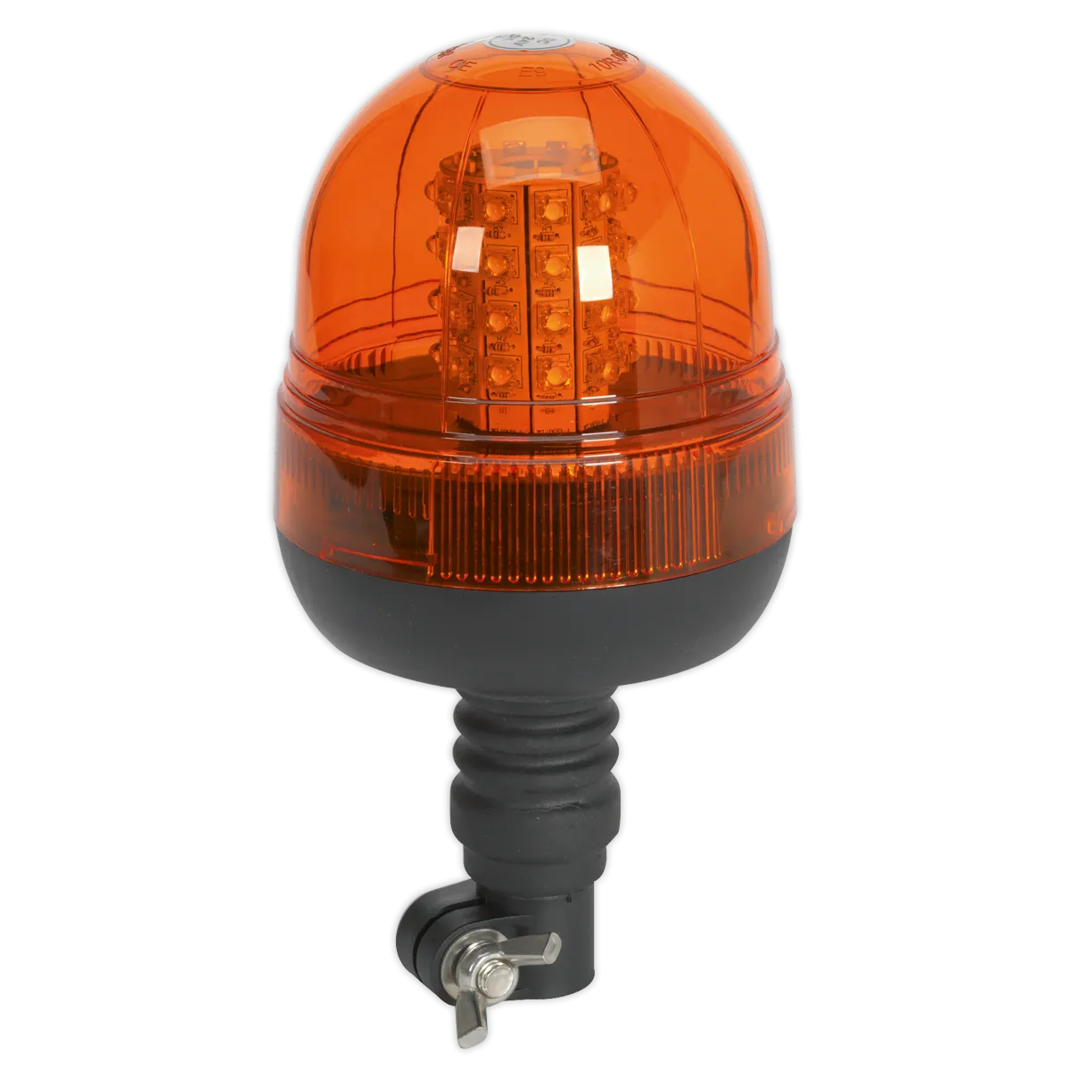 Warning Beacon 40 LED 12/24V Flexible Spigot Base