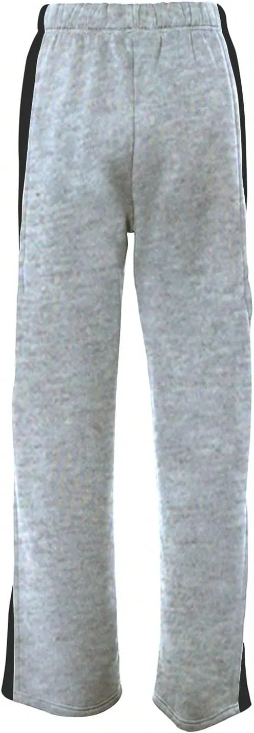 Women's Color Block Wide Leg Sweatpants Casual Elastic Waist Jogger Pants Trousers