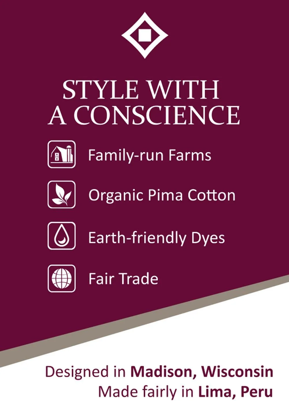 Women's Organic Pima Cotton Long Sleeve Crew Neck T-Shirt