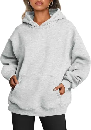 Womens Oversized Hoodies Casual Sweatshirts Long Sleeve Sweaters Pullover Fall Outfits Winter Clothes