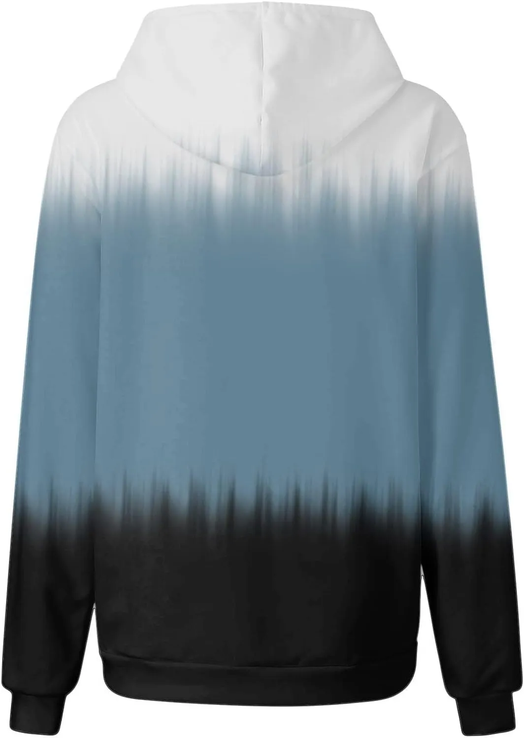 Womens Tie Dye Oversized Hoodie Long Sleeve Drop Shoulder Baggy Sweatshirts Lightweight Hooded Pullover With Pockets