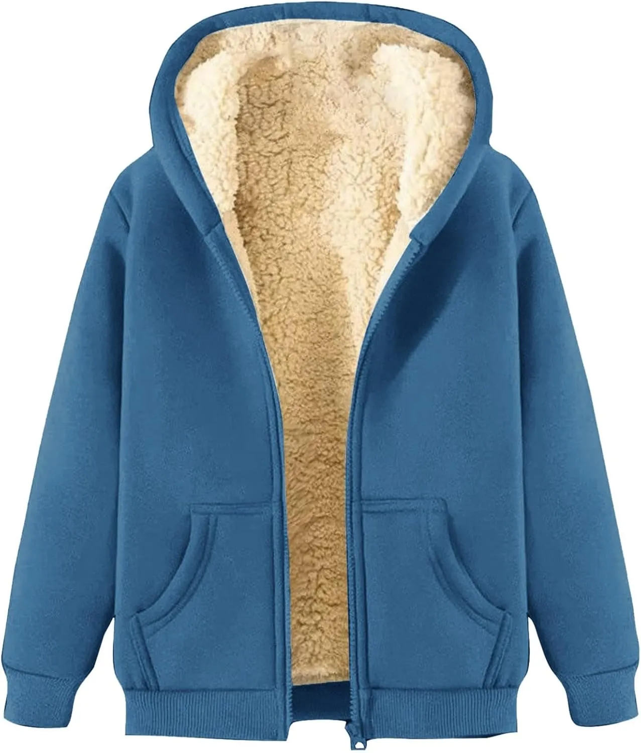 Women's Trench Coat Elegant Plain Warm Transition Coat Winter Jacket Long Sleeve Autumn Winter Jacket Hooded Coat