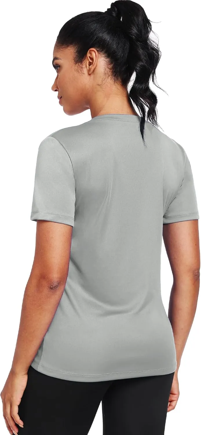 Workout Tops for Women Short Sleeve Athletic Shirts UPF 50  Sun Protection Quick Dry Running T Shirts