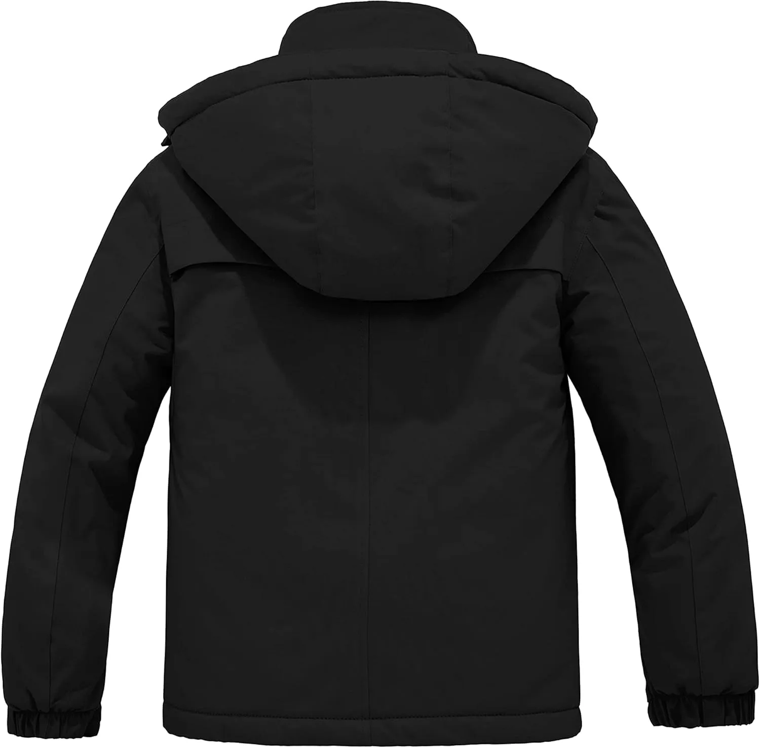 ZSHOW Boys' Waterproof Ski Jacket Hooded Fleece Lined Raincoat Warm Winter Coat